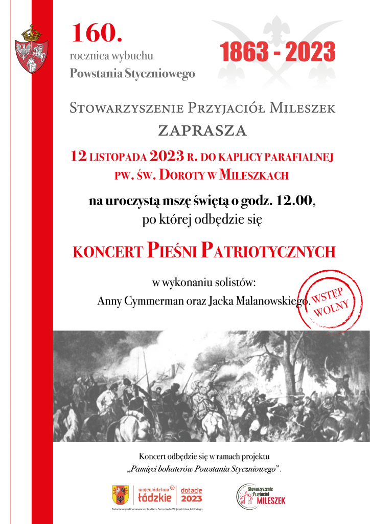 Koncert Pieśni Patriotycznych